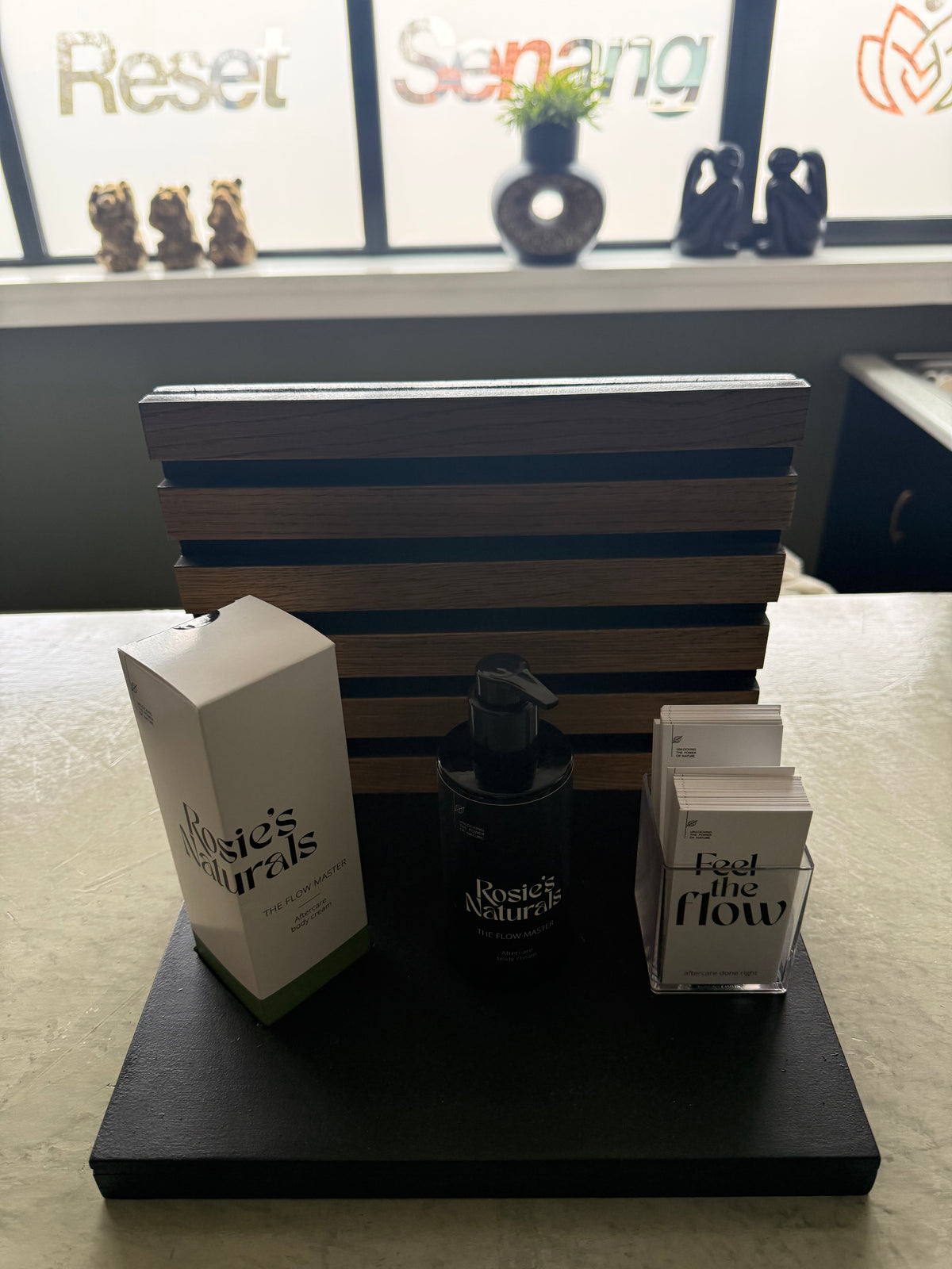 De eerste Flow Bar staat vanaf nu bij Body Reset Senang