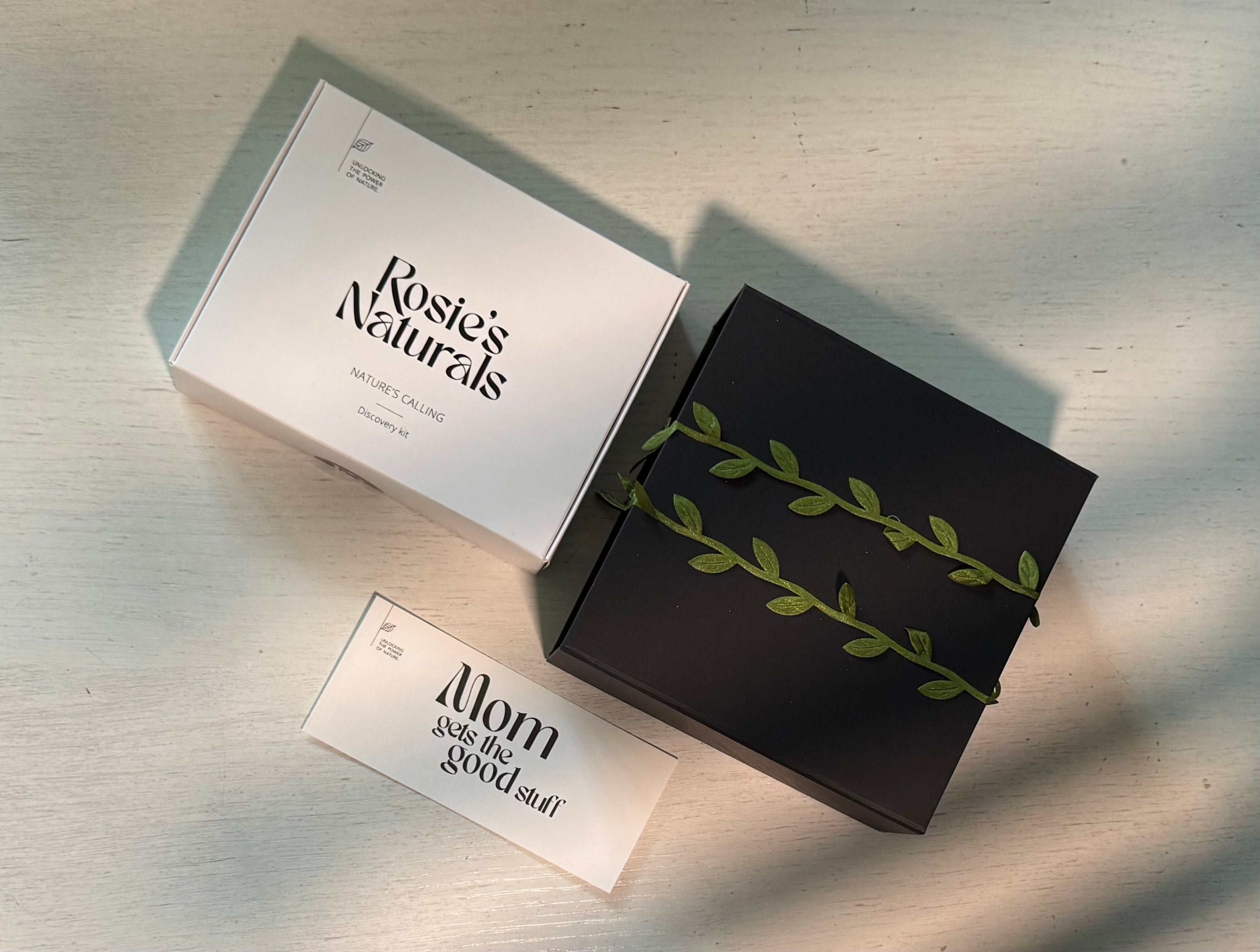 2 luxe pakketten van Rosie's Naturals voor moederdag