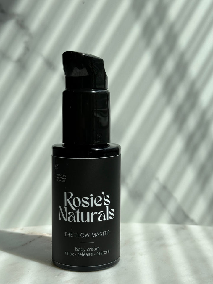 The Flow Master van Rosie's Naturals met het nieuwe label