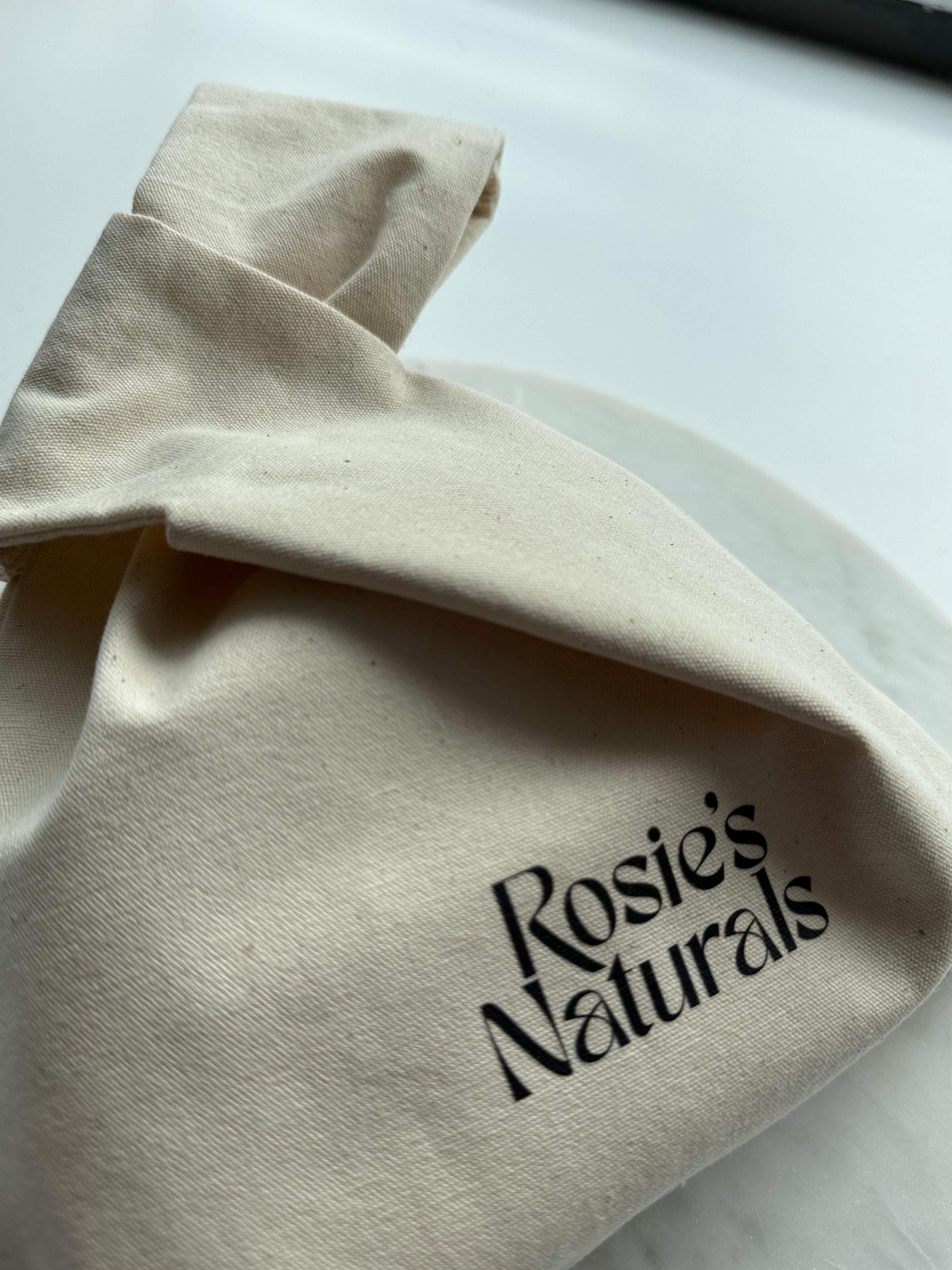 De Travel Glow Bag van Rosie's Naturals
